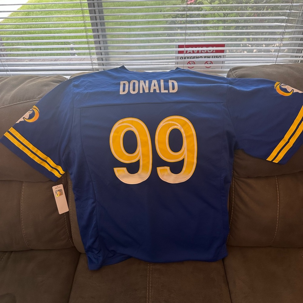 🏈 Aaron Donald #99 Los Angeles Rams Jersey – 2X – New With Tags